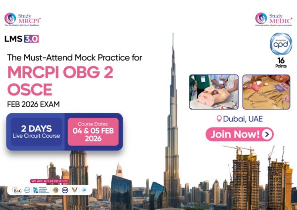 MRCPI OBG Part 2 OSCE - 2 Days Live Onsite UAE