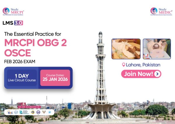 MRCPI OBG Part 2 OSCE - 1 Day Live LAHORE
